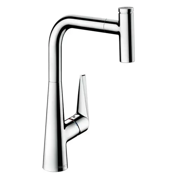 Hansgrohe Talis Select M51 - Dřezová baterie M5115-H300 s výsuvnou sprškou, sBOX, chrom 73853000