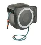 Gardena RollUp - Bubnový navíječ RollUp M/L, nástěnný, s hadici 25 m, bílá 18622-20