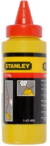 Stanley Příslušenství - Prášková křída, 225 g, červená 1-47-804