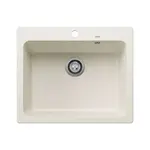 Blanco Naya 6 - Silgranitový dřez, 62x51 cm, jemná bílá 527128