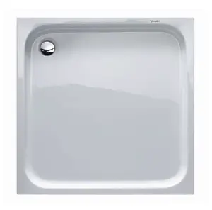 Duravit D-Code - Sprchová vanička 100x100 cm, alpská bílá 720103000000000
