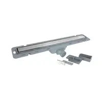 Mereo Odtokové žlaby - Sprchový žlab s roštem 90x7 cm CZ13PS