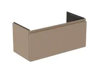 Ideal Standard Finesse - Umyvadlová skříňka, 80x38x37 cm, 1 zásuvka, Matt Greige E3377UP