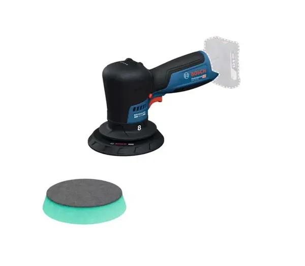 Bosch - 12V AKU leštička GPX 12V-125, bez baterie a nabíječky 06019L4100