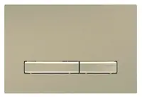 Geberit Sigma50 - Ovládání splachování, easy to clean, kartáčovaná mosaz 115.672.QF.2