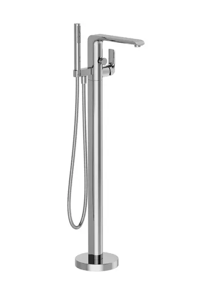 Ravak Flat - Vanová baterie do podlahy, chrom X070440