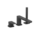 Kludi Renon - Baterie na okraj vany, 3-otvorová instalace, matná černá 424483975