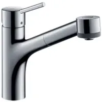 Hansgrohe - Dřezová baterie M5216-H170 s výsuvnou sprškou, sBOX, chrom 73860000ROZ2