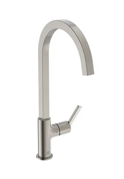 Ideal Standard Gusto - Dřezová baterie, ocel BD411GN