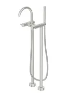 Steinberg 100 - Vanová baterie do podlahy, kartáčovaný nikl 100 1162 BN