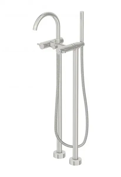 Steinberg 100 - Vanová baterie do podlahy, kartáčovaný nikl 100 1162 BN