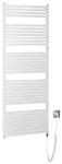 Aqualine Topení - Topné těleso TONDI-E 60x169 cm, 800W, bílá DE490T