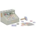 Little Dutch Pokladňa so skenerom a čítačkou kariet drevená