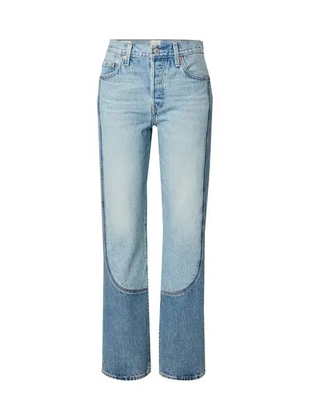 LEVI'S ® Džínsy '501® '90s Western Chaps'  modrá denim / pastelovo modrá