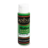 Akrylové barvy Cadence Premium, 70 ml - zelená