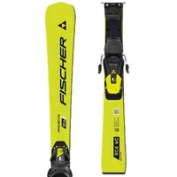 Fischer RC4 WC JR M/O JR + RC4 Z9 23/24 GW Sjezdové lyže, žlutá, velikost