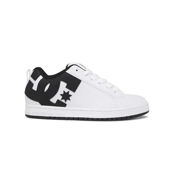 Dc shoes pánské boty Court Graffik White/Black/Black | Černá | Velikost 11,5 US