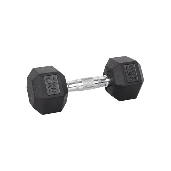 Šestihranná činka inSPORTline Hexsteel 8 kg