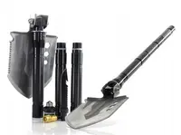 Multifunkčná skladacia lopatka, Expert - 75 cm, čierna