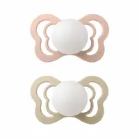 BIBS Couture anatomické cumlíky z prírodného kaučuku 2ks - veľkosť 1 - Blush Nočný / Vanilla Nočný