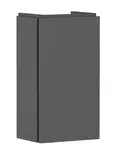 Hansgrohe Xilesa E - Umývadlová skrinka, 62x34x24 cm, 1 dvierka, pánty vľavo, matná sivá 54243760