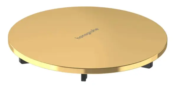 Hansgrohe RainDrain Staro - Kryt odtoku pre sprchovú odpadovú súpravu, leštený vzhľad zlata 60058990