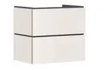 Hansgrohe Xilesa E - Umývadlová skrinka, 62x68x47 cm, 2 zásuvky, matná béžová 54258780
