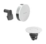 Hansgrohe Exafill - Vrchná súprava k vaňovej odtokovej a prepadovej súprave s napúšťaním, Push-Open, lesklá biela/chróm 58119000