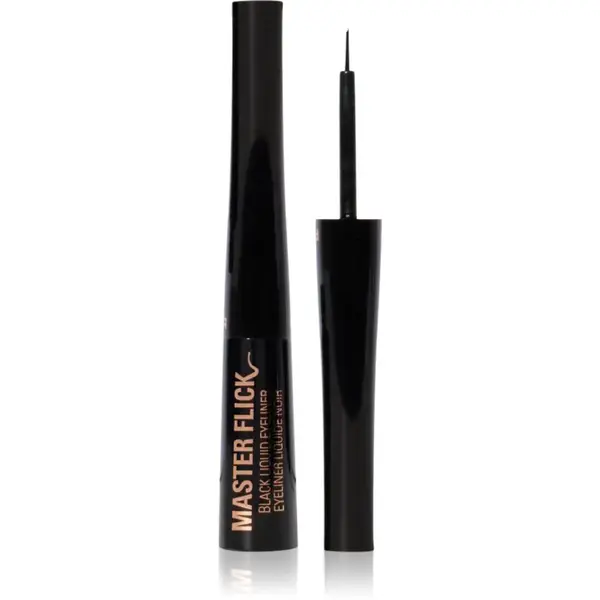 Revolution Master Flick Liquid Eyeliner precizní tekutá oční linka odstín Black 5 ml