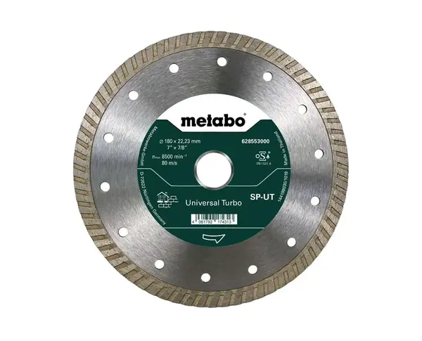 Metabo - Diamantový rezný kotúč na stavebné materiály 180x22,23 mm 628553000