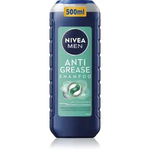 NIVEA MEN Anti Grease šampón pre mastnú vlasovú pokožku 500 ml