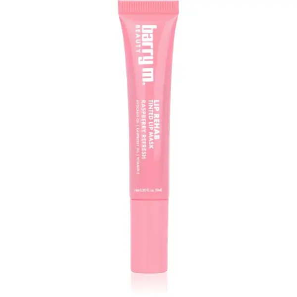 Barry M Lip Rehab vyživujúca tónovacia maska na pery odtieň Raspberry Refresh 10 ml
