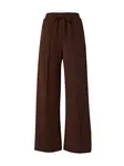 VILA Plisované nohavice 'VIClua'  čokoládová