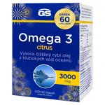 GS Omega 3 citrus 100+60 kapslí NAVÍC