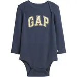 GAP V-FRCH B BF LOGO BS Dětské body, tmavě modrá, velikost