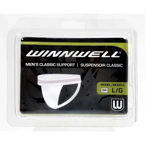WINNWELL FLEX CUP ORIGINAL SR Hokejový suspenzor, bílá, velikost