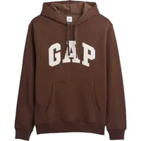 GAP V-HERITAGE LOGO Pánská mikina, hnědá, velikost