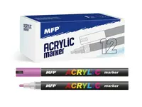 Akrylový popisovač MFP 4mm - fialový