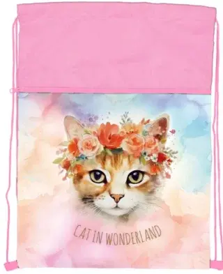 Sáček na přezůvky Cat 30x39cm