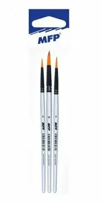 Štětec MFP synthetic kulatý set 3ks 6,8,10