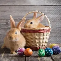 Ubrousek P 33x33 velikonoce TL703500