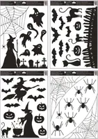 Okenní fólie 40008 strašidelný Halloween 35x50cm