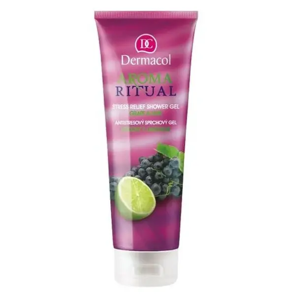 DERMACOL Sprchový gél hrozno s limetkou 250 ml