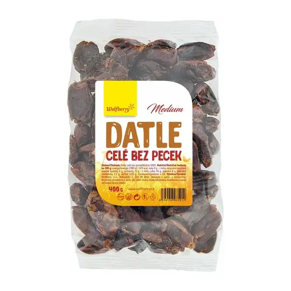 WOLFBERRY Datle celé medium 400 g