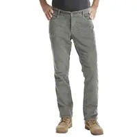 Bushman Pánske menčestrové nohavice Helmet, olivové 40P