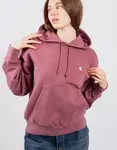 Carhartt WIP W' Hooded Casey Sweatshirt Dusky Pink/Silver XS