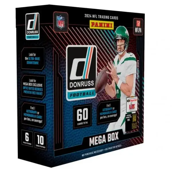 Panini 2024 Panini Donruss NFL Football Mega Box