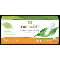 ORGANYC Tampóny Super Plus 16 kusov
