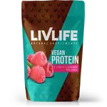 LIVLIFE Vegan proteín s lyofilizovanou malinou 490 g
