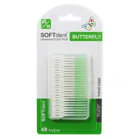 SOFTDENT Butterfly dentálne špáradlá flexi pick 48 ks